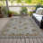 Machine Washable Indoor/Outdoor Xhevrie Taupe Rug-111820316
