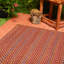 Tapis intérieur / extérieur marron tressé à la main Dorgan-635959553