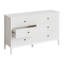 Commode 6 tiroirs Modern White