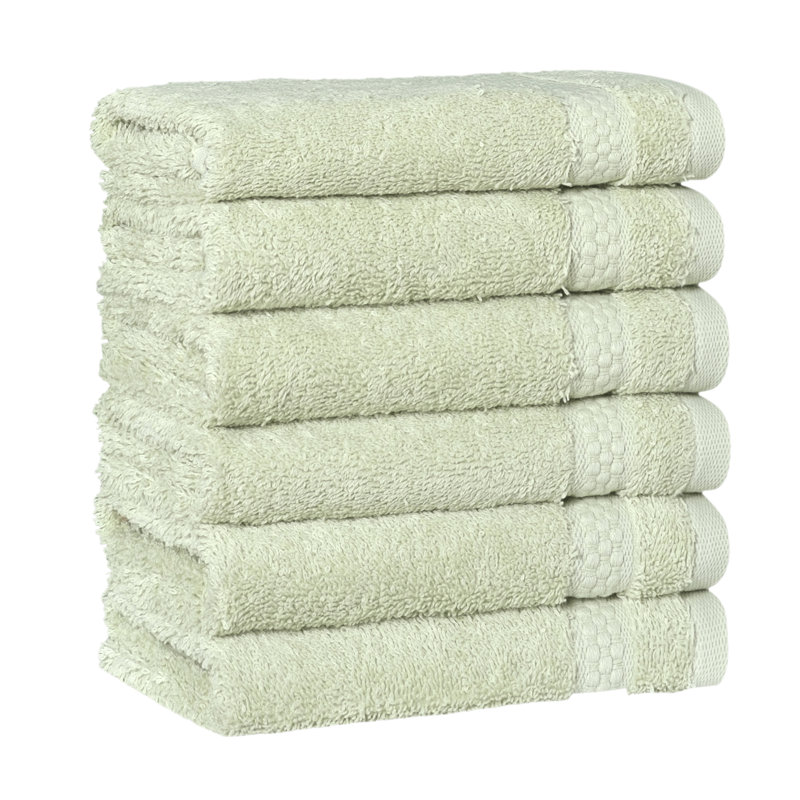 Essuie-mains 100% coton Starlight, Vert