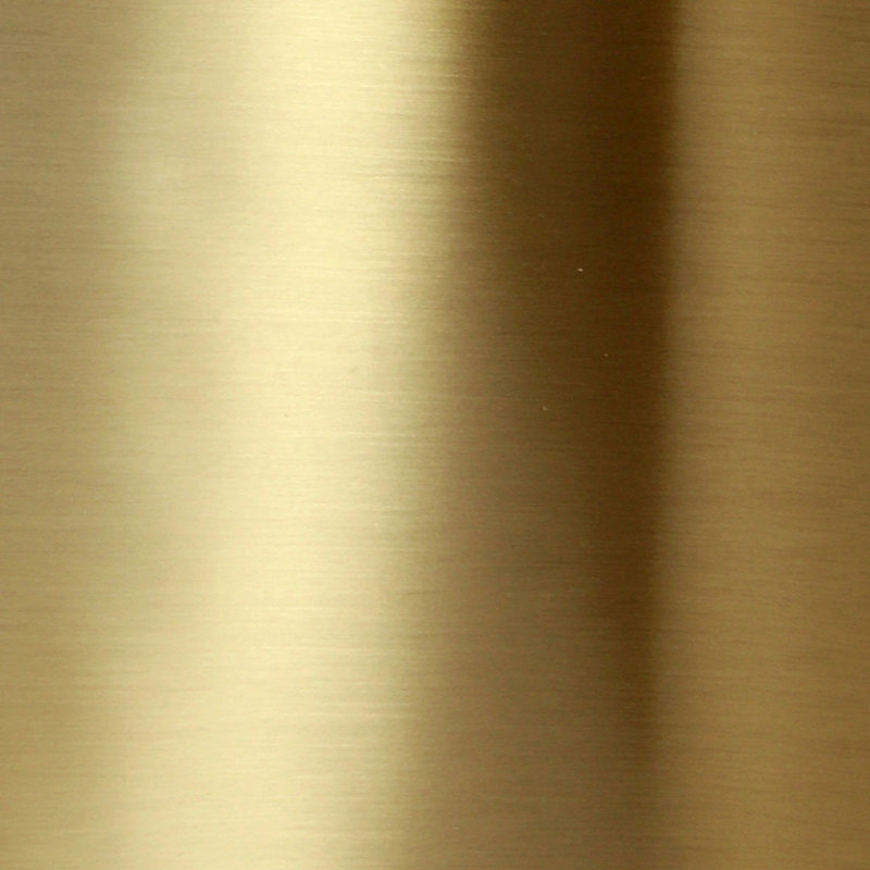 Coffee Table, Brushed Gold