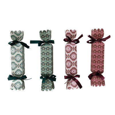 Whimsically Printed Paper Candy Gift Box
