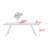 Modern simple rectangular solid wood dining table-365060768
