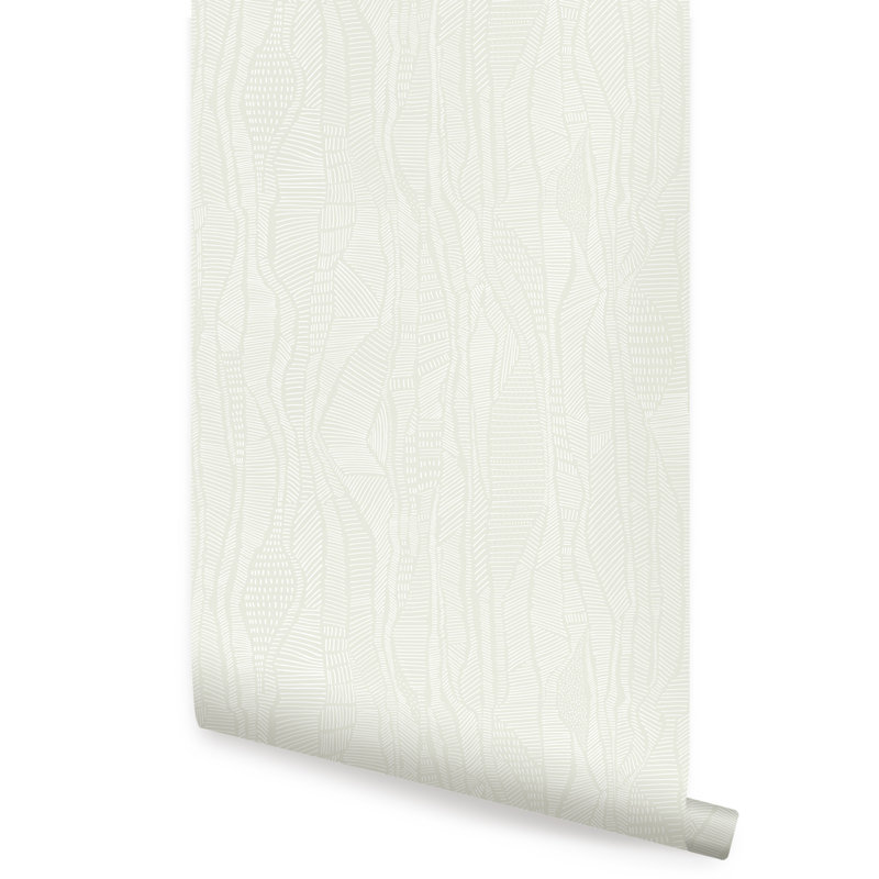 Panneau de papier peint adhésif Alaythia, L 2 pi x L 18 pi, ISE