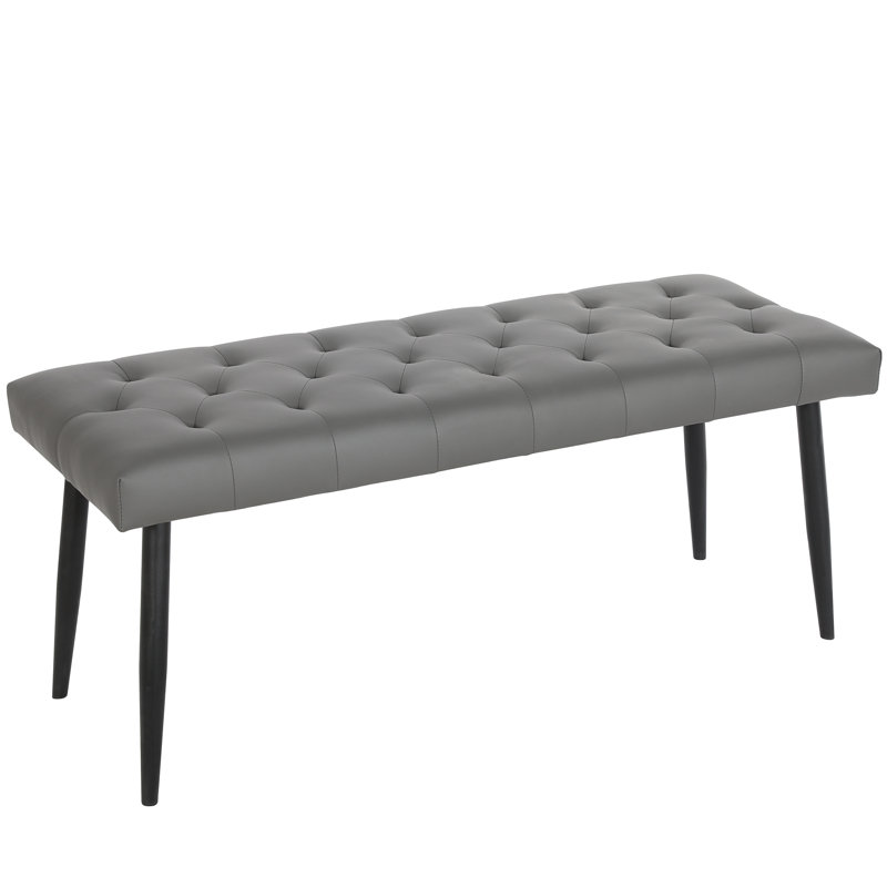 Jody Upholstered Bench, Grey