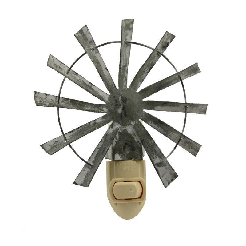 Windmill Plug-In Wall Lamp Safety Night Light