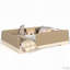 Upholstered Vegan Leather Bed-734063465-734063467