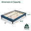 Lit plateforme tapissier Besnik-20138010-69538469