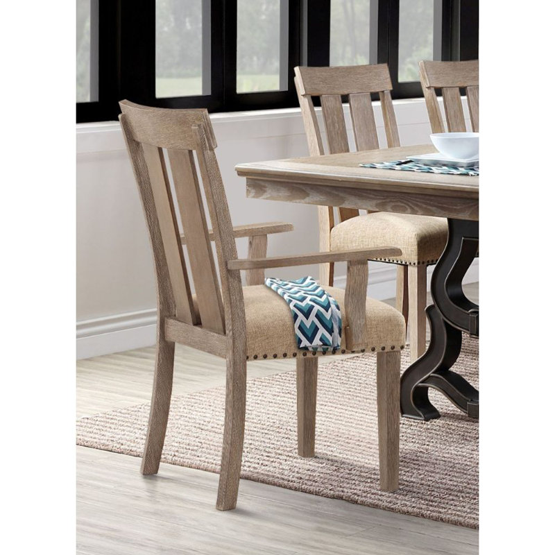 16'' H Cotton Blend Upholstered Side Chair