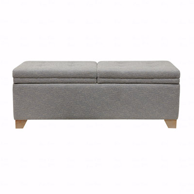 Banc de rangement à fermeture douce