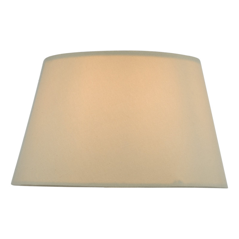 11cm H Faux Silk Drum Lamp Shade ( Clip On ), Taupe