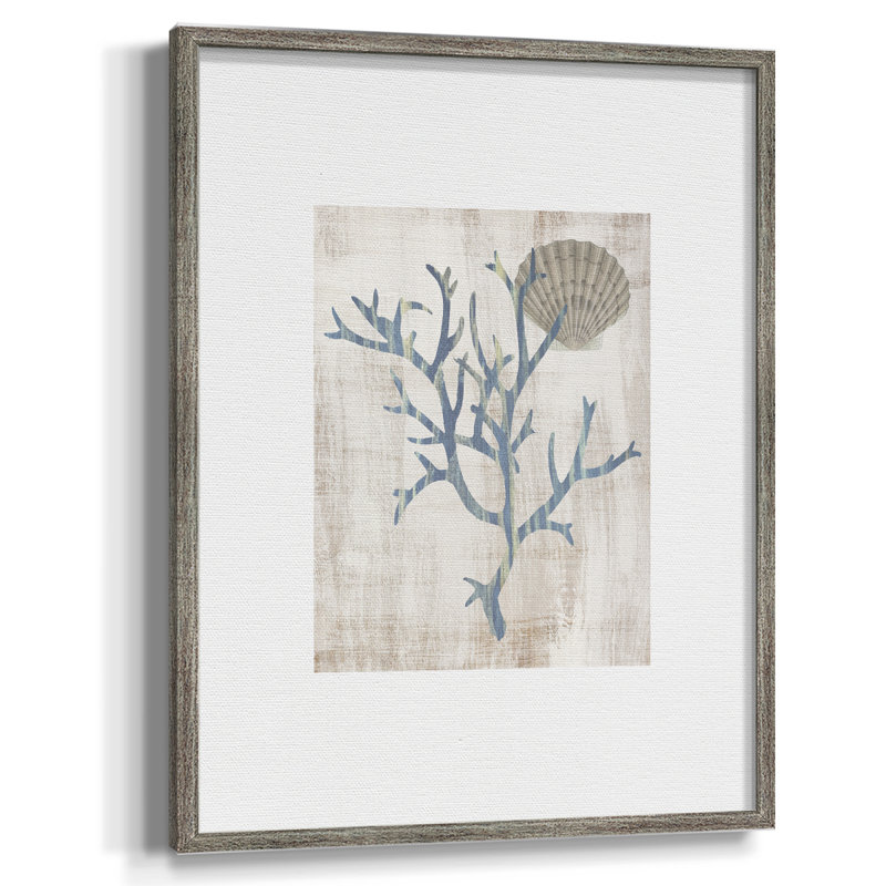 Kelp III Framed Print - Solid Wood 50653, 11'' H x 9'' W