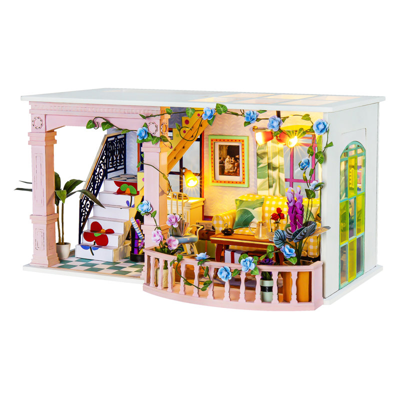DIY 3D Mini House: Sweet Patio Miniature