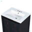Petit meuble-lavabo avec lavabo en céramique