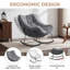 Chaise berçante d'extérieur Lynnelle-1780549458