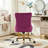 Desk Chair Swivel Office Chair With Wheels And Nailhead Trim-129105585
