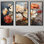 «Vintage Marigold Petal Embrace I», art mural souci