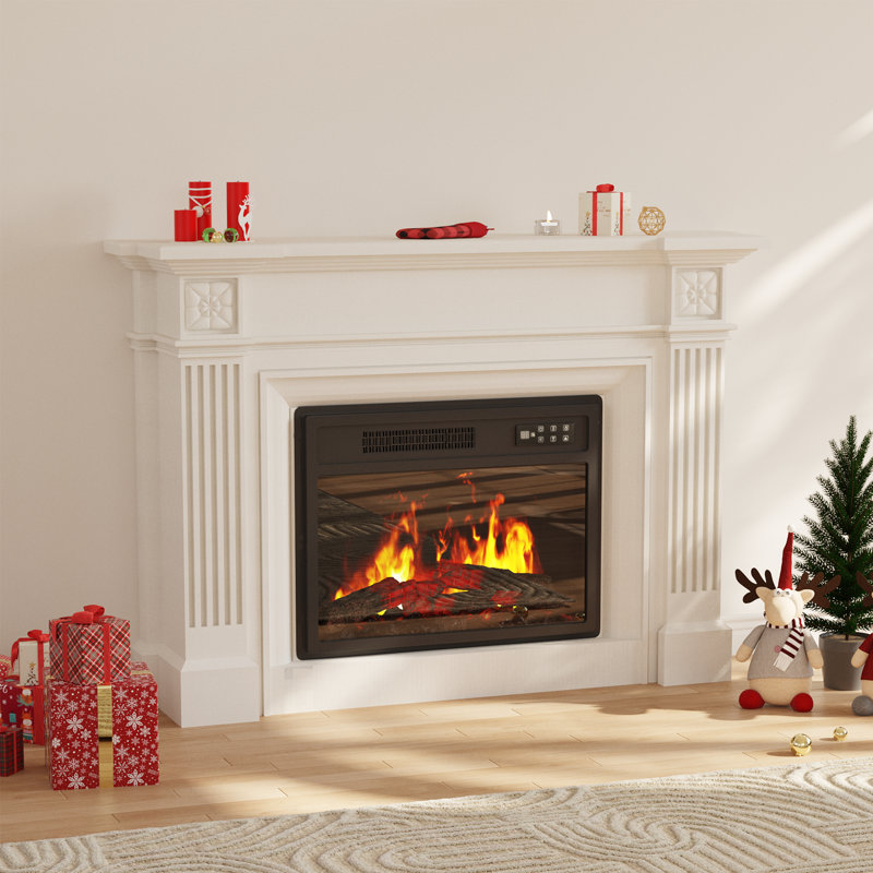 Symple Stuff 62cm W Black Fireplace
