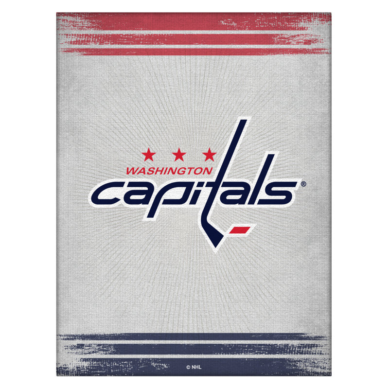 « NHL », impression sur toile, Washington Capitals, H 15 cm x l 20 cm