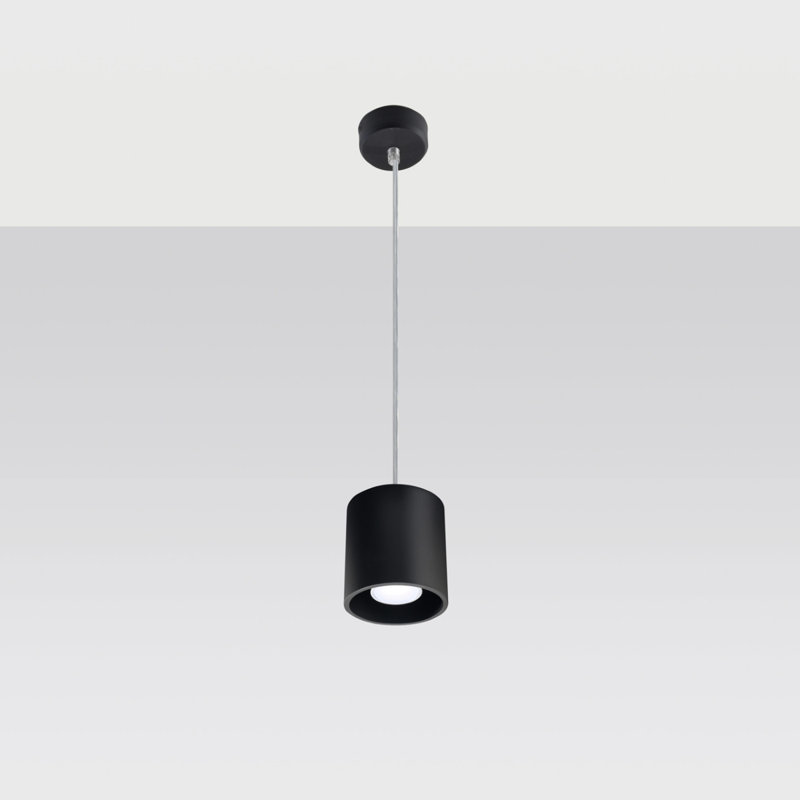 Orbis 1 1 - Light Drum Pendant, Black, Black, Black