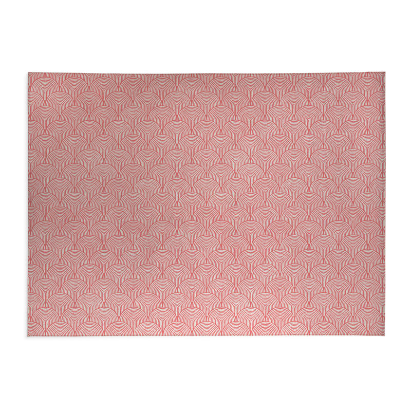 Tapis de cuisine Rolling Humps, Vieux rose, Rectangle 5 pi x 7 pi