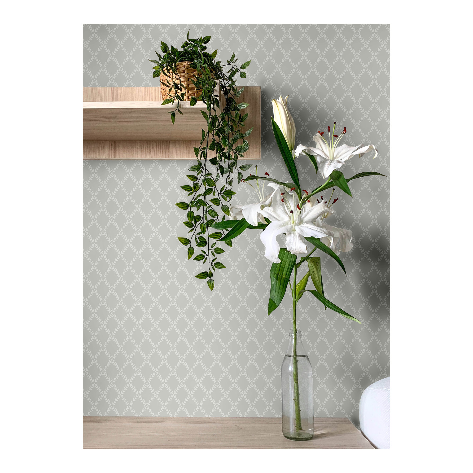 Stellan Wallpaper Roll, Green