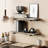Solid Wood Floating Shelves with Pipe Brackets-1913630120-1913630119