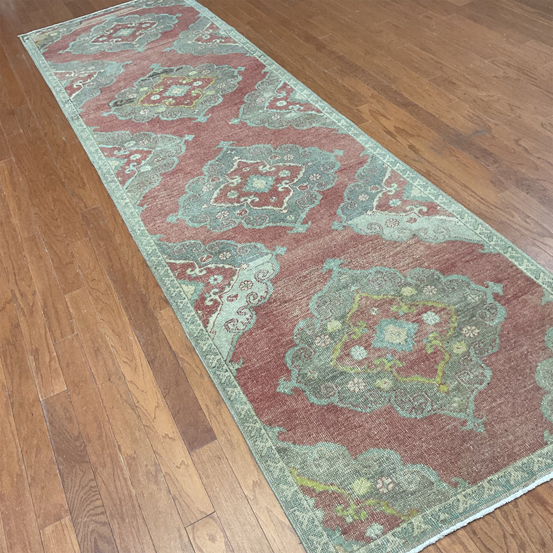 Dakota Fields Handmade Turkish Oushak Wool Runner