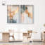 Ensemble de décorations murales abstraites Mute Nature Duet Shadowbox par Art Remedy, cadre blanc, 36 x 54-589246702-589246696