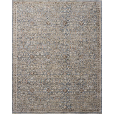 Amber Lewis x Loloi Ethel Sky / Brick Area Rug