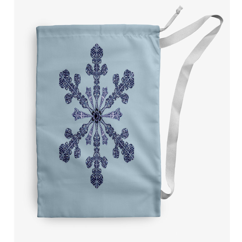 Sac à linge Vail Winter, Petit (H 29 po x l 18 po), Bleu