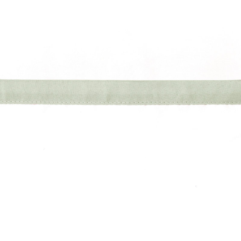 Ensemble de housse de couette brodée Chanasya, Vert, Housse de couette grand et 2 taies d'oreiller stan