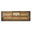 «Craft Beer Sign I» par Erin Clark, art mural en verre acrylique-576150199