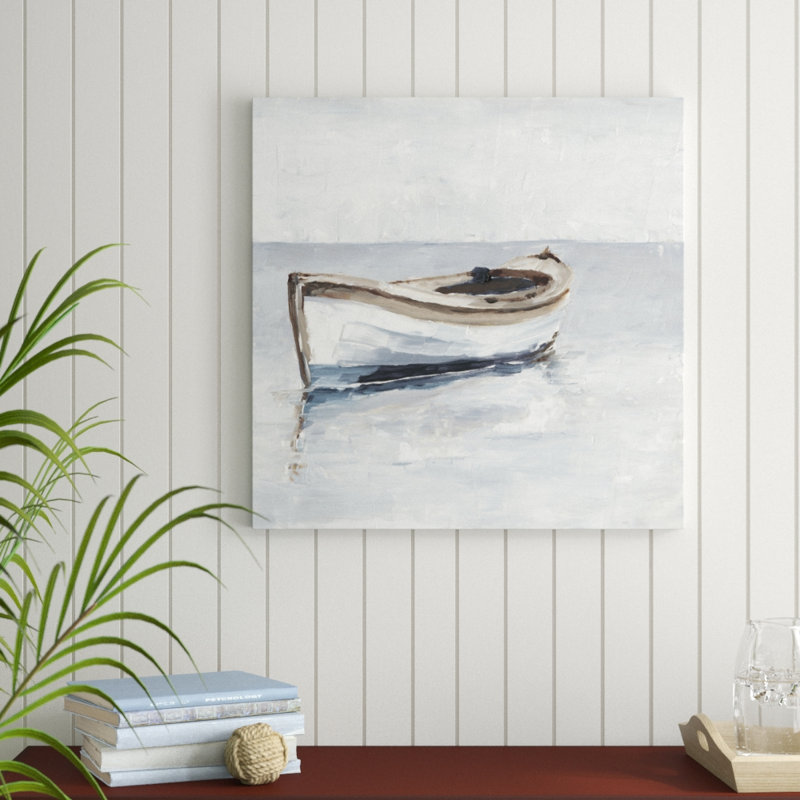Reflected Horizon II by Ethan Harper - Wrapped Canvas Painting, 91cm H x 91cm W