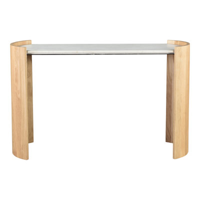 Loreto 50'' Marble Top Console Table