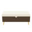 Banc de rangement avec repose-pieds rembourré Milos-299881994
