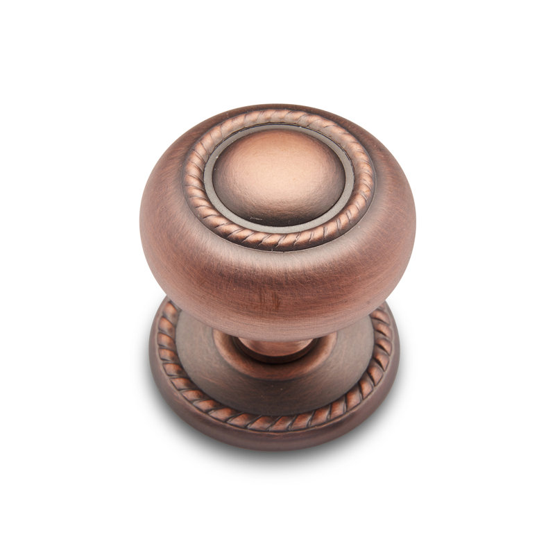 CK Series Mushroom Knob, Large, Distressed Copper