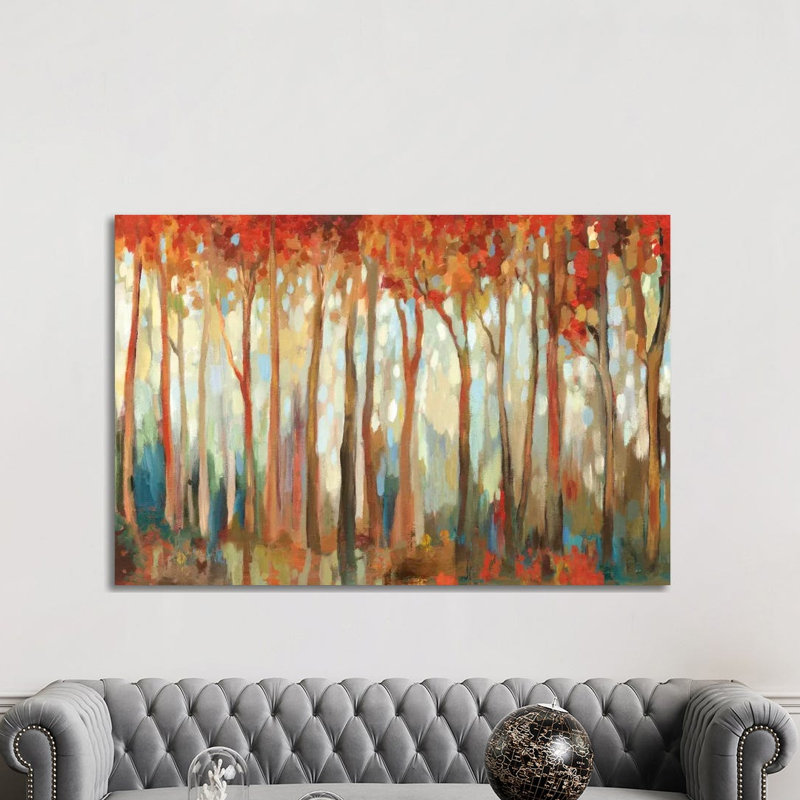 Marble Forest I by Allison Pearce - Print on Canvas, Wrapped Canvas, 66.04 cm H x 45.72 cm W x 3.175 cm D