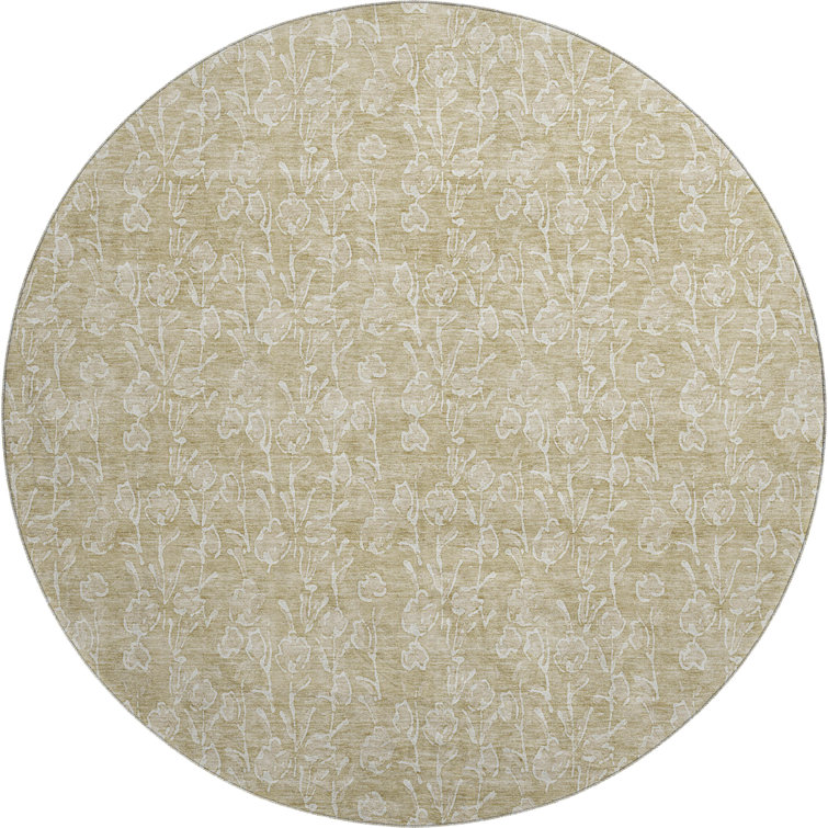 Premium Machine Washable Prisco Beige Rug