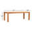 Hodges Rectangular Teak Solid Wood Outdoor Dining Table Umbrella Hole , 39 " D-1768804481
