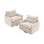 Fauteuil pivotant simple 36 po en chenille-1007275530