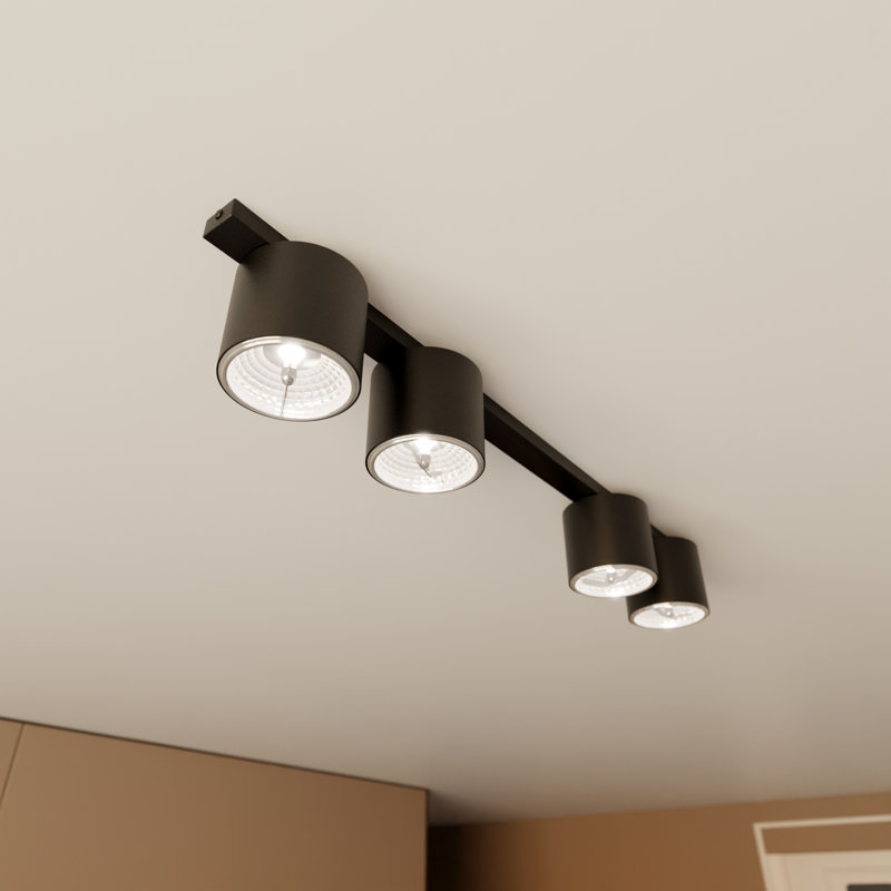 Marlyse Flush Mount, Black