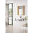 Boston Glossy White Resin Rectangular Wall Mount Bathroom Sink with Overflow-92900589