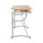 Techni Mobili Compact Computer Desk With Side Shelf And Keyboard Panel, Cherry