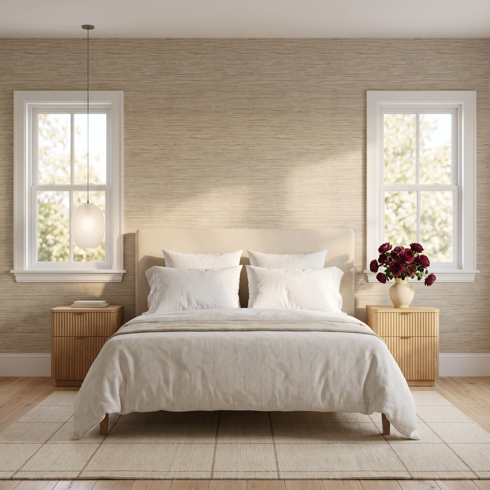 Nautical Living Wallpaper Roll, Taupe
