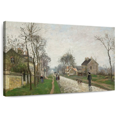 Alvord Route De Versailles Louveciennes effet de pluie 1870