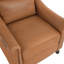 Fauteuil inclinable électrique moderne en cuir véritable Porto-401293609