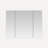 Royale Medicine Cabinet with Electrical Outlets, Defogger, Adjustable LED 3X Magnifying Mirror.-92383605