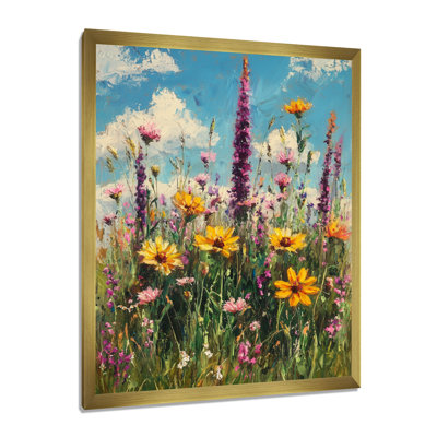 Barret - Floral Canvas Art Print