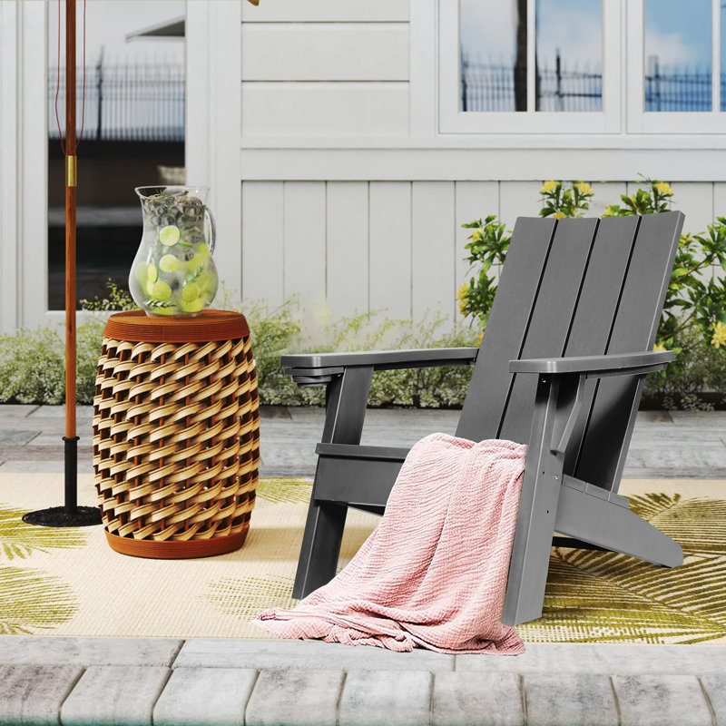 Chaise Adirondack Schnecksville, Noir